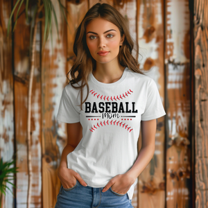 Baseball Mom Distressed